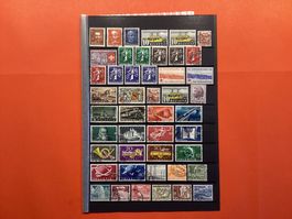 🇨🇭Briefmarken bunt gemischt **\*\gestempelt